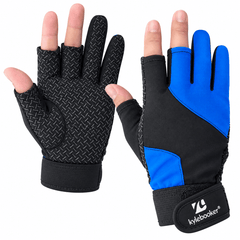 Kylebooker Flexible Fishing Gloves Warm for Men and Women Cold Weather Insulated Water Repellent Great for Ice Fishing Fly Fishing Photography Motorcycling Running Shooting Hiking