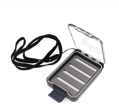 Kylebooker Fly Fishing Box, Slim Design Large Capacity Fly Storage for Tackle and Hooks, Lightweight ABS with Durable Foam Inserts for Anglers