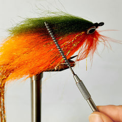 Kylebooker Fly Tying Stainless Steel Hair Dubbing Brush For Fly Tying
