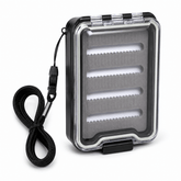 Kylebooker Fly Fishing Box, Slim Design Large Capacity Fly Storage for Tackle and Hooks, Lightweight ABS with Durable Foam Inserts for Anglers