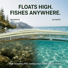 Kylebooker Double Taper Floating Fly Fishing Line: 2-8F, 100 ft