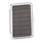 Kylebooker Slim Fishing Fly Box Thin Trout Flies Plastic Clear Fishing Box