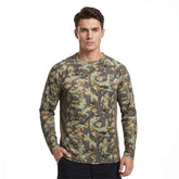 Kylebooker Men's Fishing Camo Performance Long Sleeve Shirt