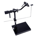 Kylebooker FTV07 Rotary Fly Tying Vise with Steel Screws and Portable Travel Case - Well Made and Easy to Use Fly Tying Vise - A Rotary Fly Tying Tool with Pedestal Base, Steel Screw and a Case for Travelers