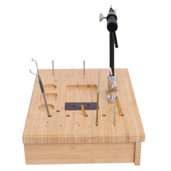 Kylebooker Bamboo Fly Tying Station