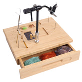 Kylebooker Bamboo Fly Tying Station