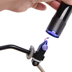 Kylebooker UV Flashlight for Fly Tying and Bench Applications,9 LED