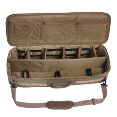 Kylebooker RB03 Fly Fishing Rod & Gear Bag Case, Hold up to 4 Fishing Rods, Heavy-Duty Honeycomb Frame