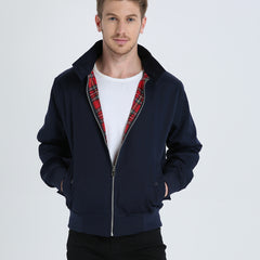 Heren Harrington jas nieuwe klassieke trendy vintage retro scooter jaren 1970 bommenwerpers