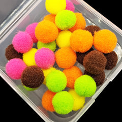 Kylebooker 100 stuks Vliegbindmateriaal Vis Ei Kuit Spawn Redd