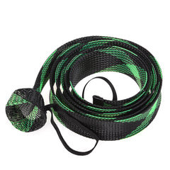 Housse de canne à pêche, paquet de 2 manchons de protection/chaussettes/maille tressée pour canne à pêche à la mouche, au lancer et en mer