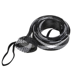 Housse de canne à pêche, paquet de 2 manchons de protection/chaussettes/maille tressée pour canne à pêche à la mouche, au lancer et en mer