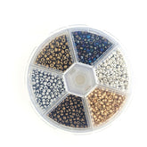 Kylebooker Atado de moscas Cuentas de latón Ninfa Cabeza de cuentas Atado de moscas Cuentas 2,5 mm 3,5 mm Material de pesca con mosca