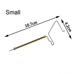 Kylebooker Finitore a frusta girevole per legare mosche/legare mosche TY02