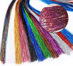 Kylebooker Materiali per legare mosche, 12 colori Crystal Flash Flashabou, Tinsel scintillante per realizzare mosche con esca per la pesca a mosca