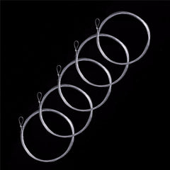 Kylebooker 6 sztuk/worek Nylon wstępnie zawiązana pętla Fly Fishing Tapered Leader 7,5FT 9FT 12FT 1 2 3 4 5 6 7X