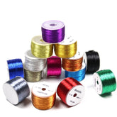 Kylebooker 100 jardas/carretel guia metálico embrulho linha de pesca fio forte fibras de náilon tamanho uma haste construção reparação diy vara de pesca