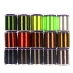 Kylebooker 75D Fine High Tensile Fly Tying Thread With Standard Bobbin Spool Waxed Tying Thread For Nymph Dry Wet Flies