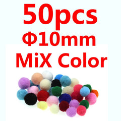 Kylebooker isca de pesca sintética colorida, 50 peças 8mm 10mm, material de amarração de mosca, ovos, imitação de truta, salmão, isca de peixe natural