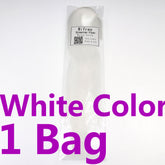 Kylebooker 1Pack 30CM Crimped Kinky Minnow Fiber Streamer Fly Fibers Bucktail Jig Head Tying Material for Fly Fishing Bass Lure