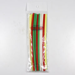 Kylebooker 12 pièces/paquet de mousse cylindrique haute densité de 4mm avec trou central pour flotteur de pêche, fabrication de plate-forme d'attache de mouche, bricolage, etc.