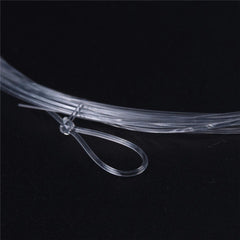 Kylebooker 6 sztuk/worek Nylon wstępnie zawiązana pętla Fly Fishing Tapered Leader 7,5FT 9FT 12FT 1 2 3 4 5 6 7X
