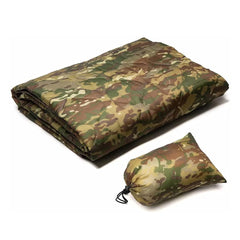 Kylebooker Camouflage leirintäpeitto, piknikpeitto, ulkopeitto, rantapeitto - pöhöyvä, pakattava, kevyt ja lämmin | Ihanteellinen ulkokäyttöön, matkustamiseen, stadionille, festivaaleille, rannalle, riippumatolle