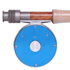 Carretel Kylebooker Vintage Classic Fly para peso de linha #3 a #9