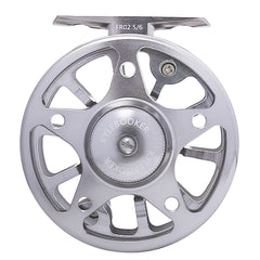 Kylebooker FR02 carretel de pesca com mosca 2 + 1 rolamento de esferas 1:1 carretel de pesca de conversão esquerda direita com bolsa