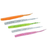 20 stks/partij Zachte Worm Lokken Wortel Visaas Lange Pijlstaart Baits Siliconen Wobblers Visaas Bionische Aas Zeevissen Gereedschap