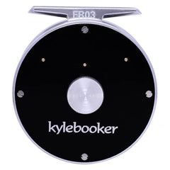 Carrete de mosca clásico vintage Kylebooker FR03 para peso de línea n.° 3 a n.° 9