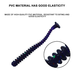 Kylebooker 20 pièces/lot leurre souple en Silicone Wobblers pêche à la racine petits appâts de pêche à queue en T appâts souples appâts artificiels matériel de pêche