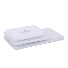Caixas de pesca com mosca transparentes super finas, design de espuma, compartimentos de almofada magnética, caixas de equipamento