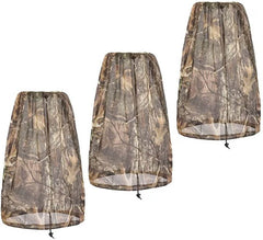 Kylebooker Mosquito Head verkko, erittäin hieno verkko ulkokalastukseen, retkeilyyn, retkeilyyn ja puutarhanhoitoon, säädettävä (3 kpl)