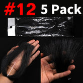 Kylebooker 5 Packs Flashabou Holographic Tinsel Fly Fishing Tying Crystal Flash String Jig Hook Lure Making Fishing Material Pink