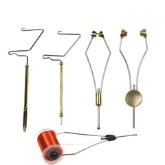 Kylebooker Fliegenbinde-Peitsche, Finisher, Fliegenbinde-Spulenhalter, Angeln, Fliegenhaken, Jig-Köder, Bindefadenhalter, Knotenherstellung, Fliegenbinde-Werkzeug