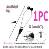 Kylebooker 1pc Bi-ceramic Tip Fly Tying Bobbins Holder Smooth Tying Fishing Flies Lure Baits Making Fly Tying Tools