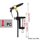 Kylebooker Rotary Fly Tying Vise Tools Brass C-clamp Rotating Hook Tool Steel Whip finisher Bobbin Thread Holder Basic Fly Hook Tool