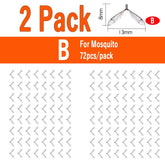 Kylebooker 2 paquetes de alas de mosca realistas, atado de moscas precortadas, alas de insectos, mosca de piedra sintética, mosca maya, botella, señuelo para trucha, materiales para atar