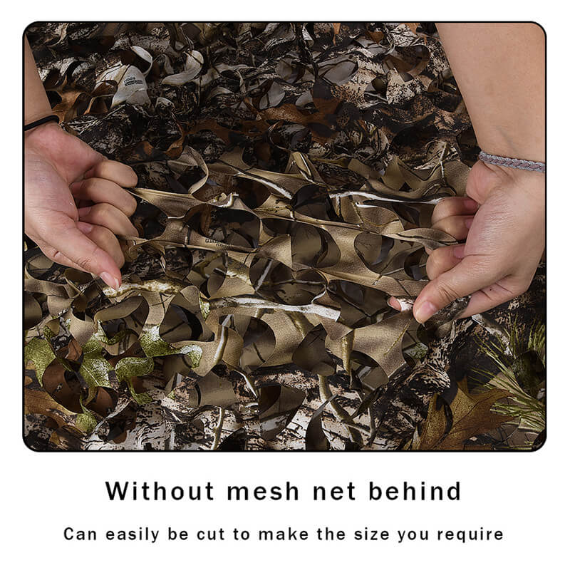 Camouflage Net Military Nets Bulk Roll Durable Without Grid for Sunshade Decoration Hunting Blind