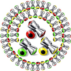 20 stk Fluebindingsøjne Fluebindingsmateriale Realistisk fluebinding Håndvægtøjnelegering til håndværk Spinnerfluer