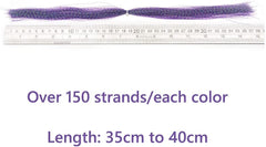 Kylebooker fluebindingsmaterialer, fluefiskesnøre, spiralflerfarget fluefiske Crystal Flash Flashabou tinsel for å lage fluefiske lokke Fl