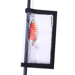 Kylebooker Fishing Lure Wraps, 4 Packs Lure Cover, Saltwater Resistant Fishing Gear, Fishing Hook Covers