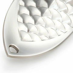 Shadow Fishing Lure Metalske Spinnerbait Hard Artificial Agn Pailletter Roter Lure til Pike Bass Trout