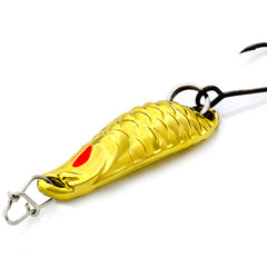 Worm Spinner Fishing lokker Wobblere Pailletter Spoon Crankbaits Artifical Easy Shiner VIB lokkemad til fluefiskeri Ørred Pesca