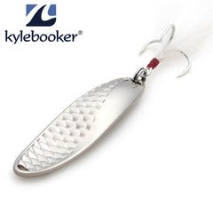 Schaal Golf Metalen Spinner Lepel Vissen Lokken Harde Aas Pailletten Noise Paillette Kunstaas kleine harde pailletten spinner