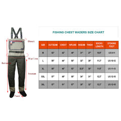 Kylebooker Trampolieri da caccia da pesca con calzamaglia impermeabili e traspiranti KB004