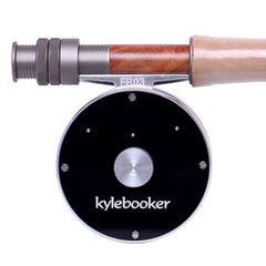 Carrete de mosca clásico vintage Kylebooker FR03 para peso de línea n.° 3 a n.° 9