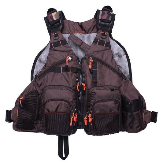 Fly Vest: The Ultimate Breathable Fishing Vest with Multiple Pockets and Mesh Design