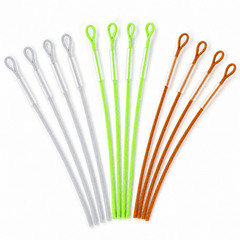 Kylebooker 10Pcs 30LB/50LB Fly Fishing Loop Connector Braided Fly Fishing Line